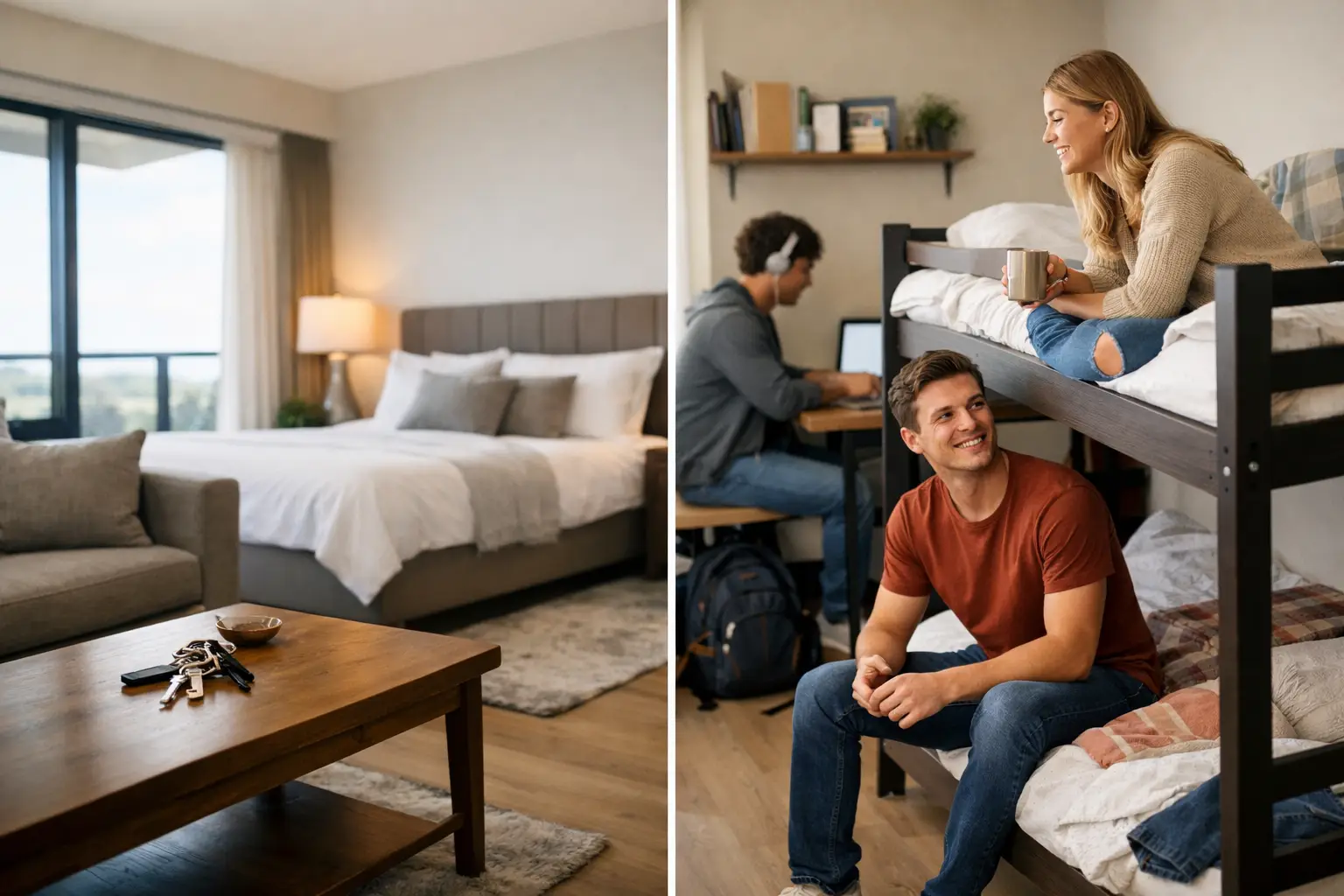 Private Rental Versus Shared Accommodation